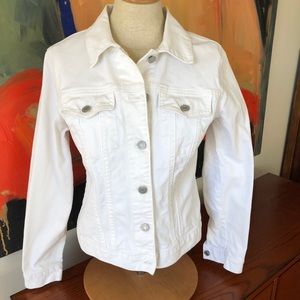 White Jean jacket